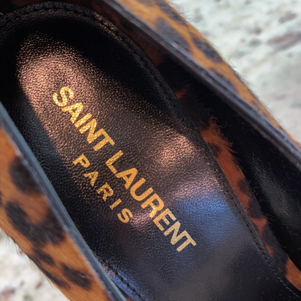 *SOLD*** Newin box YSL Opyum Pony Hair Heels Sz 39 - Picture 6 of 14